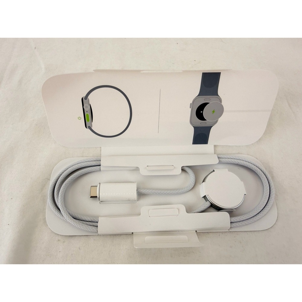 Genuine OEM Apple Watch BRAIDED Cable Magnetic Fast Charger to USB-C 1M NEW